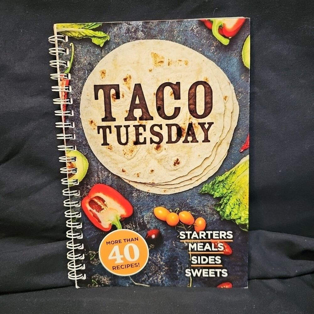 Taco Tuesday cookbook, more than 40 recipes brand new